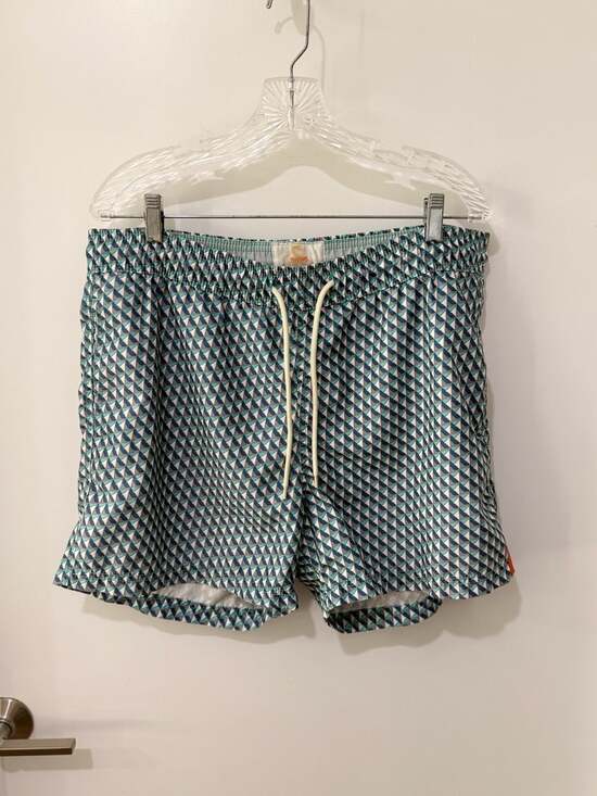 SWIMS Other - SWIMS Geometric Print Drawstring Swim Trunks Extra Large